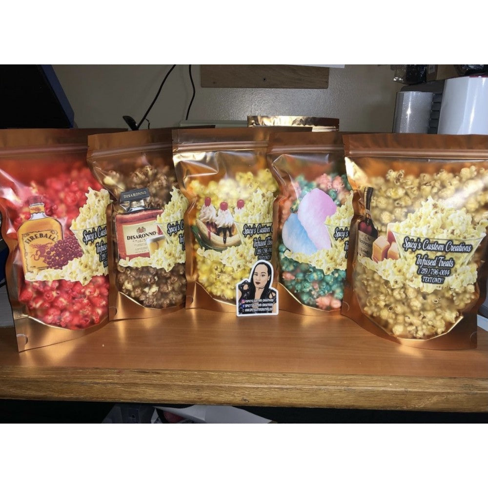 Gourmet Candied Popcorn Medium Size (21+)