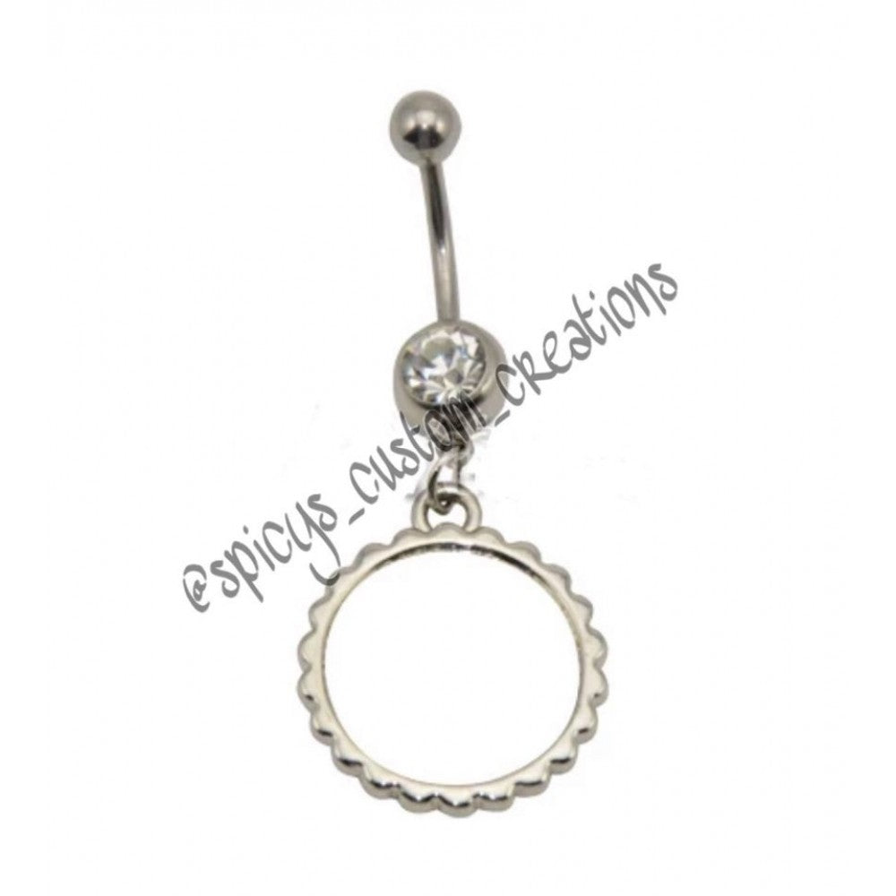 Custom Photo Belly Rings