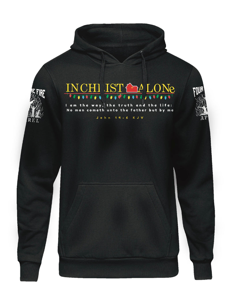 In Christ Alone Christmas hooded or crewneck