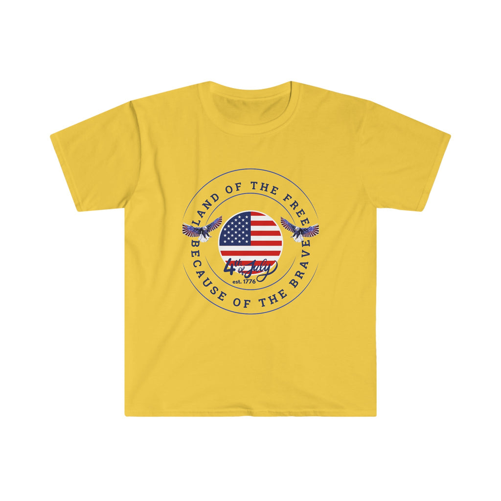 4th of July Unisex T - Shirt - reallyposhgifts