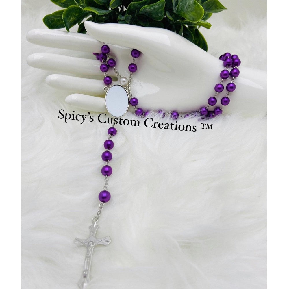 Custom Photo Rosary