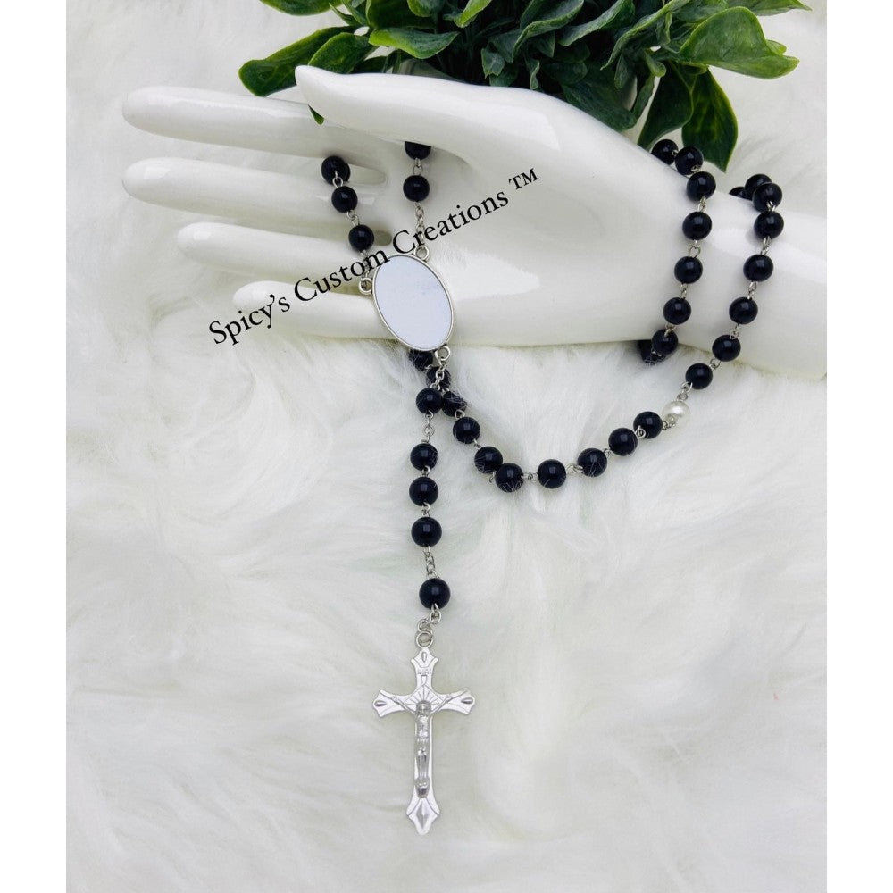 Custom Photo Rosary