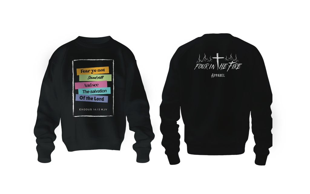 Fear ye not hoodie or crewneck