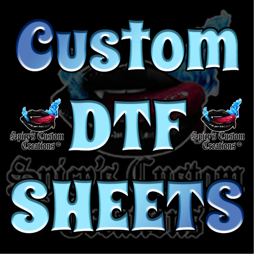 Custom DTF Transfer Sheet