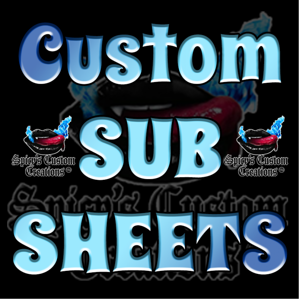 Custom Sublimation Sheets