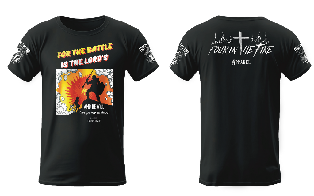 Battle is the Lord's Verse TEE