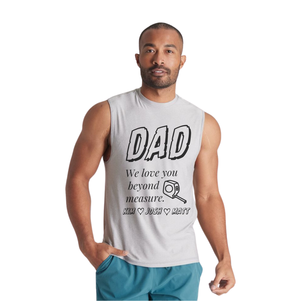 Custom Muscle Tank Top For Dads