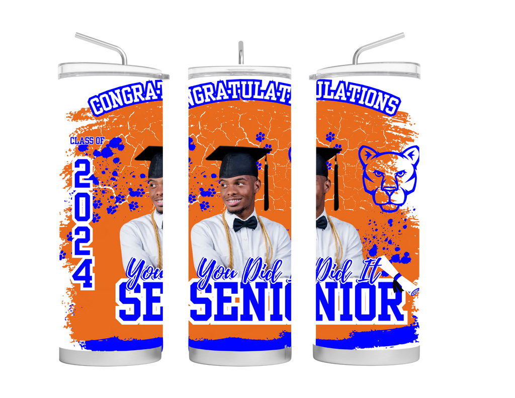 Gradution Photo Tumbler