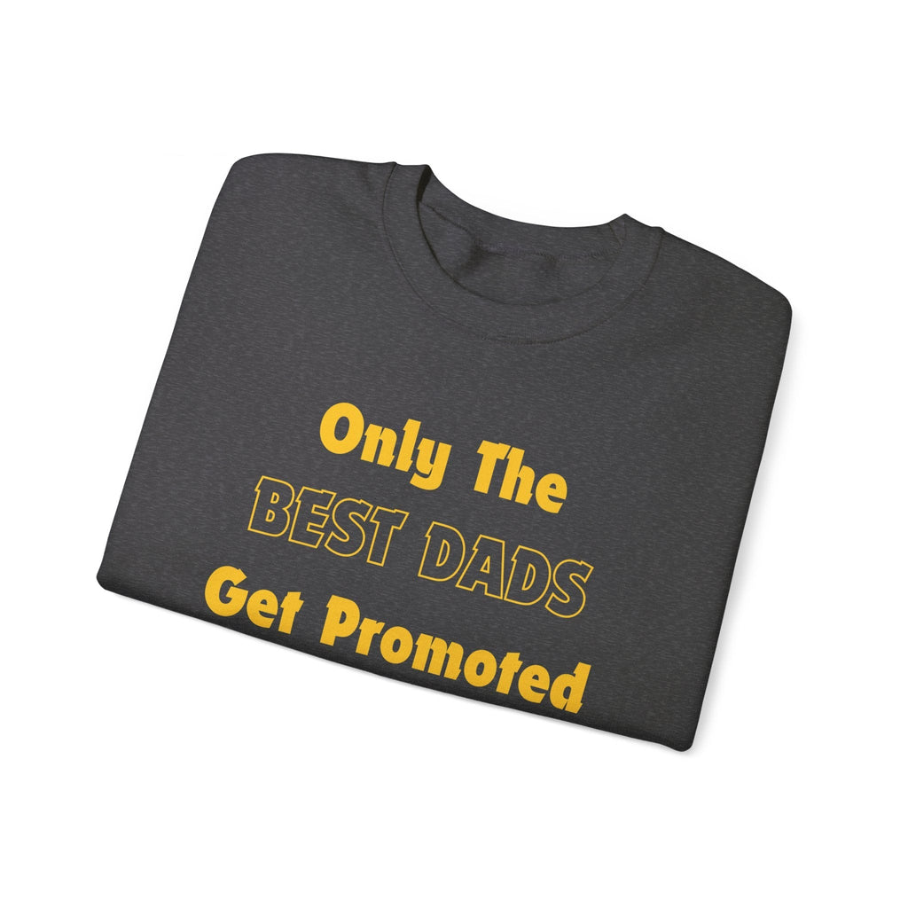 Best Dad Promoted To Grandpa Personalized Sweatshirt