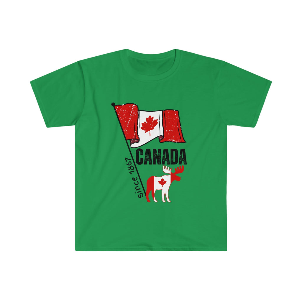 Canada Flag Unisex T - Shirt - reallyposhgifts