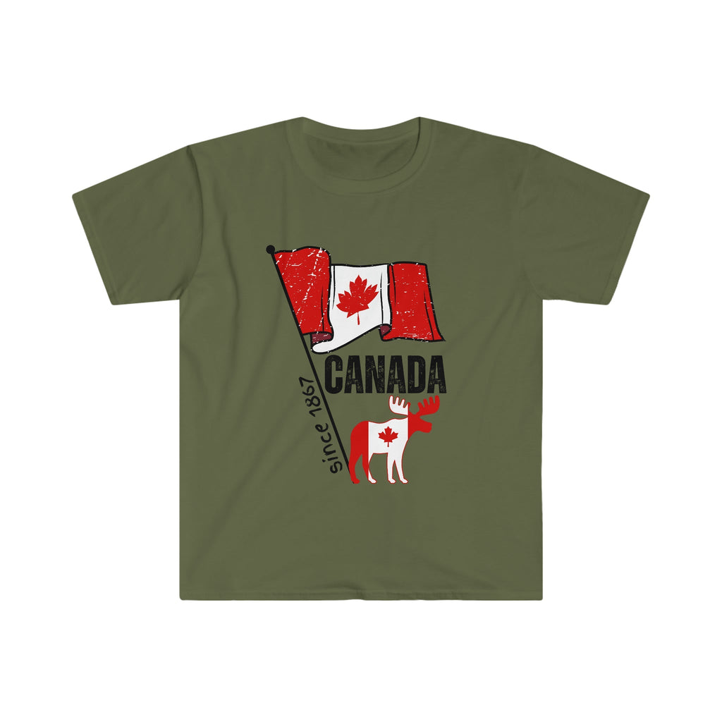 Canada Flag Unisex T - Shirt - reallyposhgifts