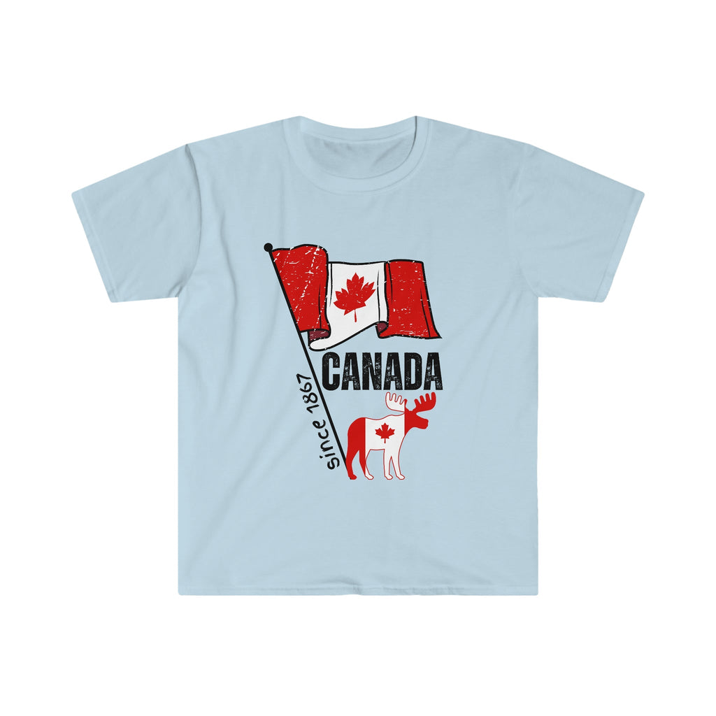 Canada Flag Unisex T - Shirt - reallyposhgifts