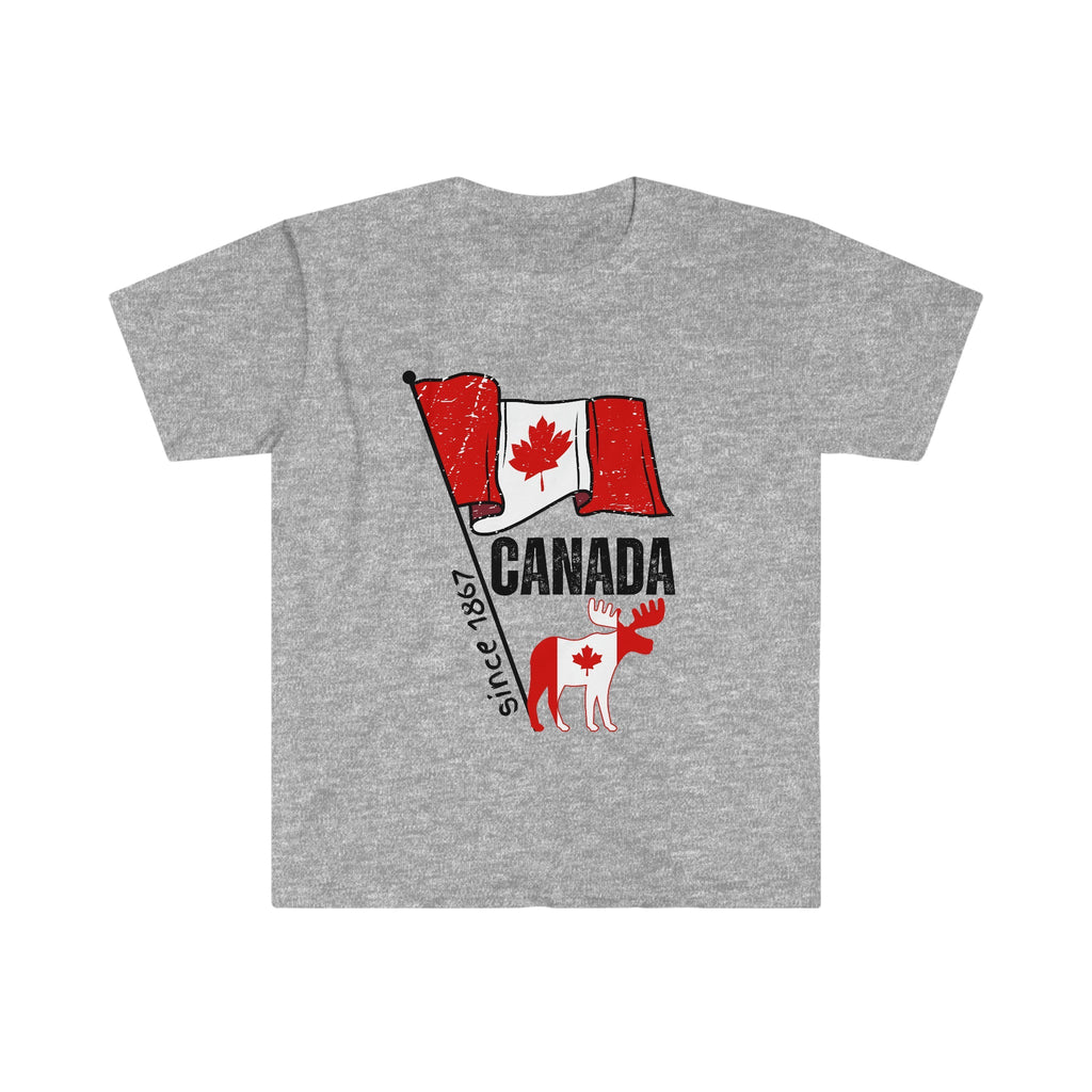 Canada Flag Unisex T - Shirt - reallyposhgifts