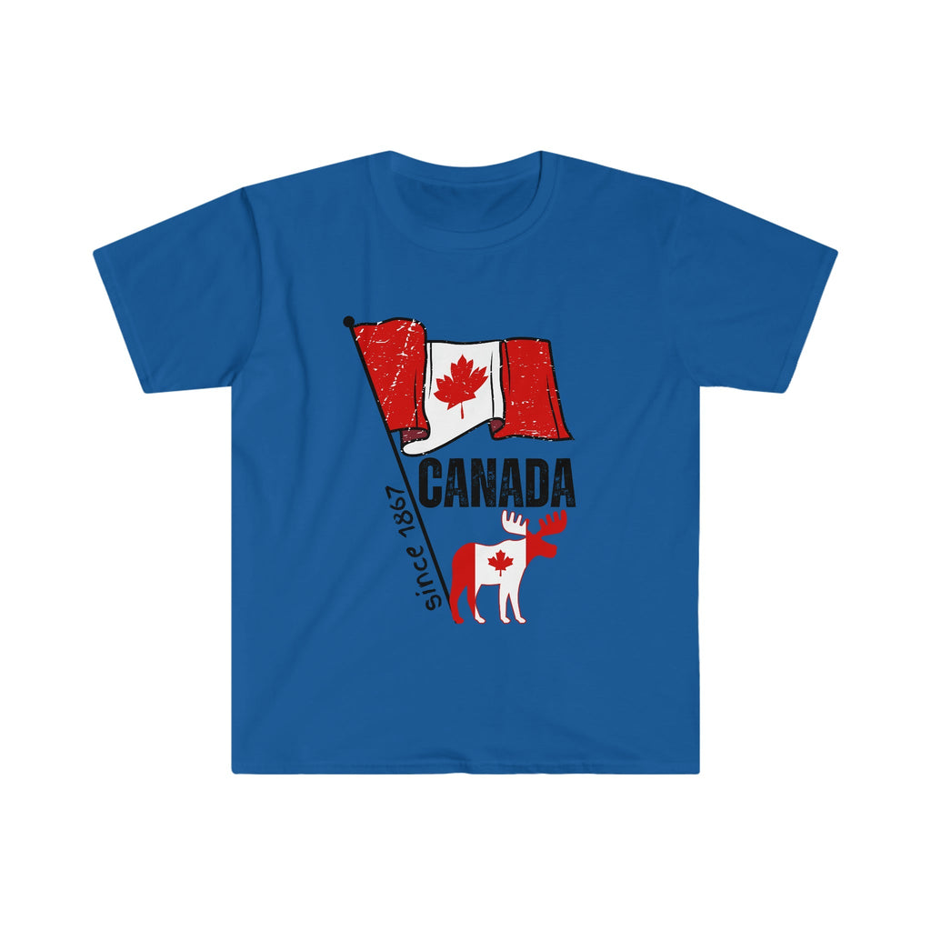 Canada Flag Unisex T - Shirt - reallyposhgifts