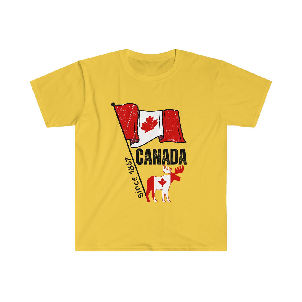 Canada Flag Unisex T - Shirt - reallyposhgifts