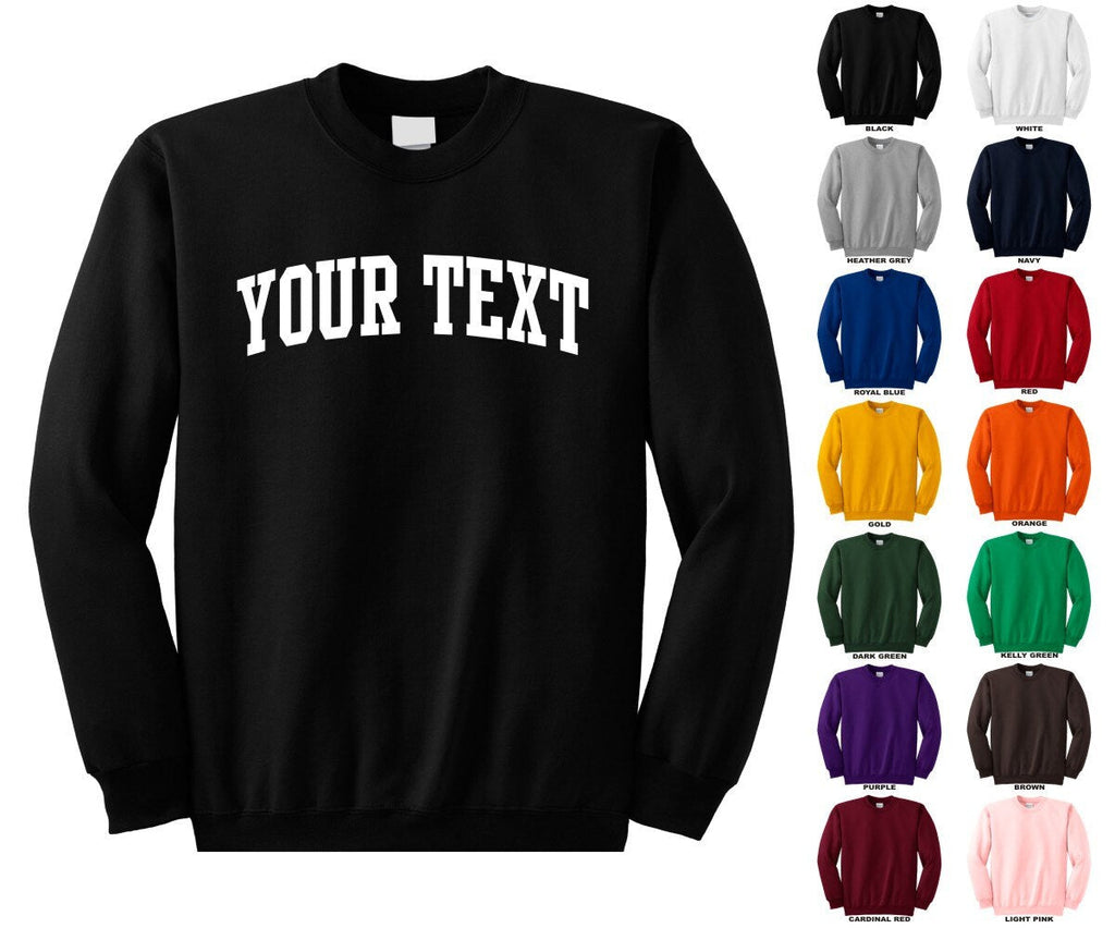 Custom Crewneck Sweatshirts