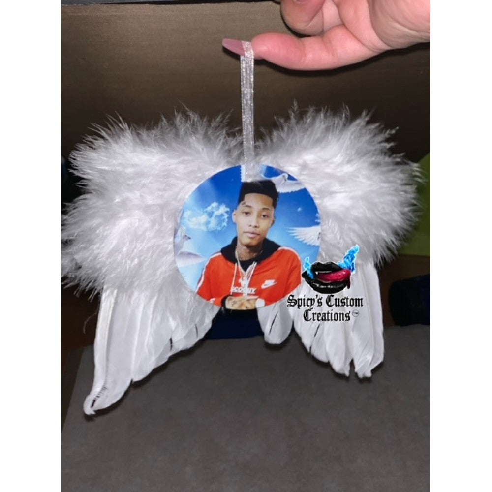 Customized Angel Wings Ornament