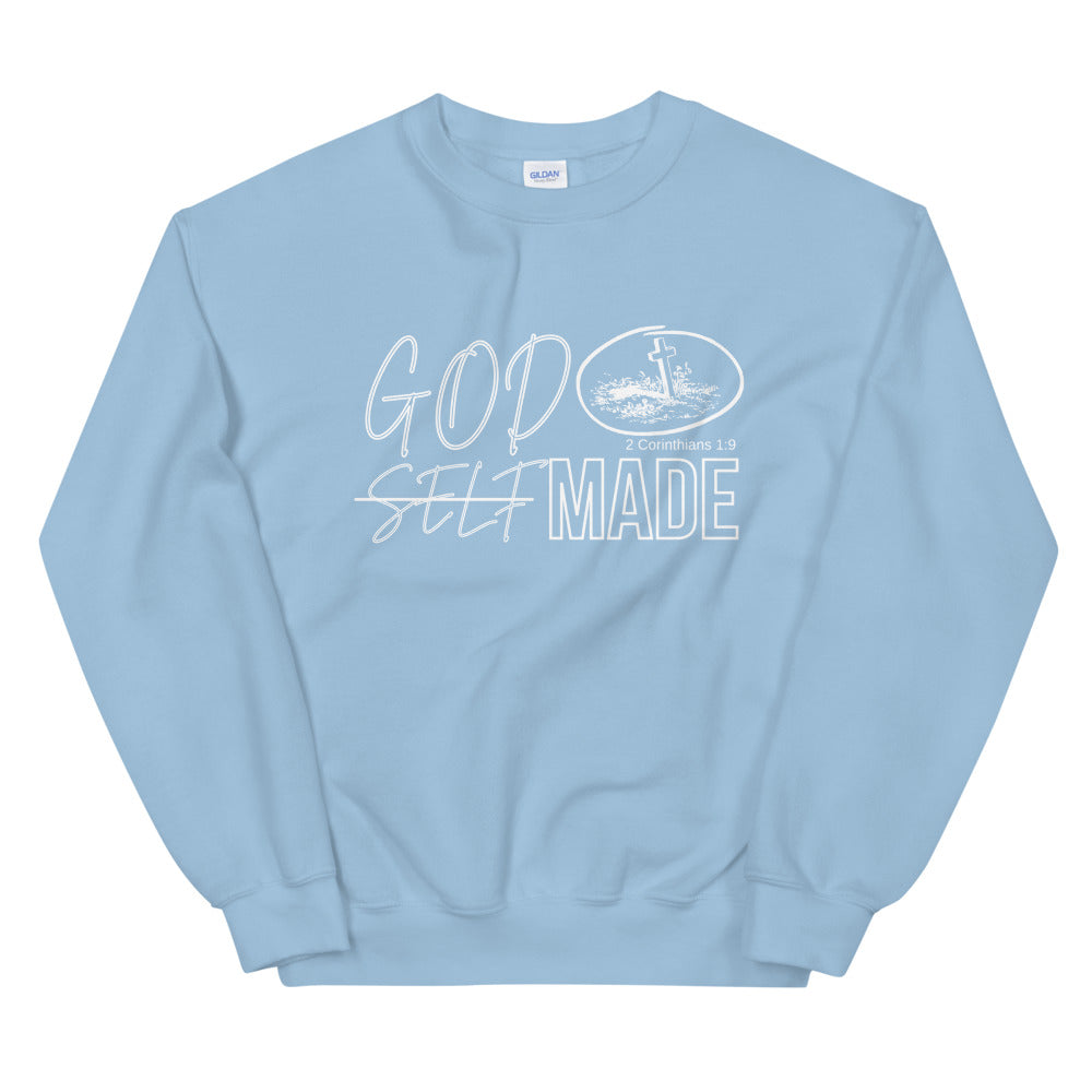 Christian Unisex Sweatshirt. God-Made Bible Faith T Shirt. Apparel Gift for Pastors, Bible Teachers. Christian Lifestyle Sweatshirt. Gift for Holiday, Special Occasion