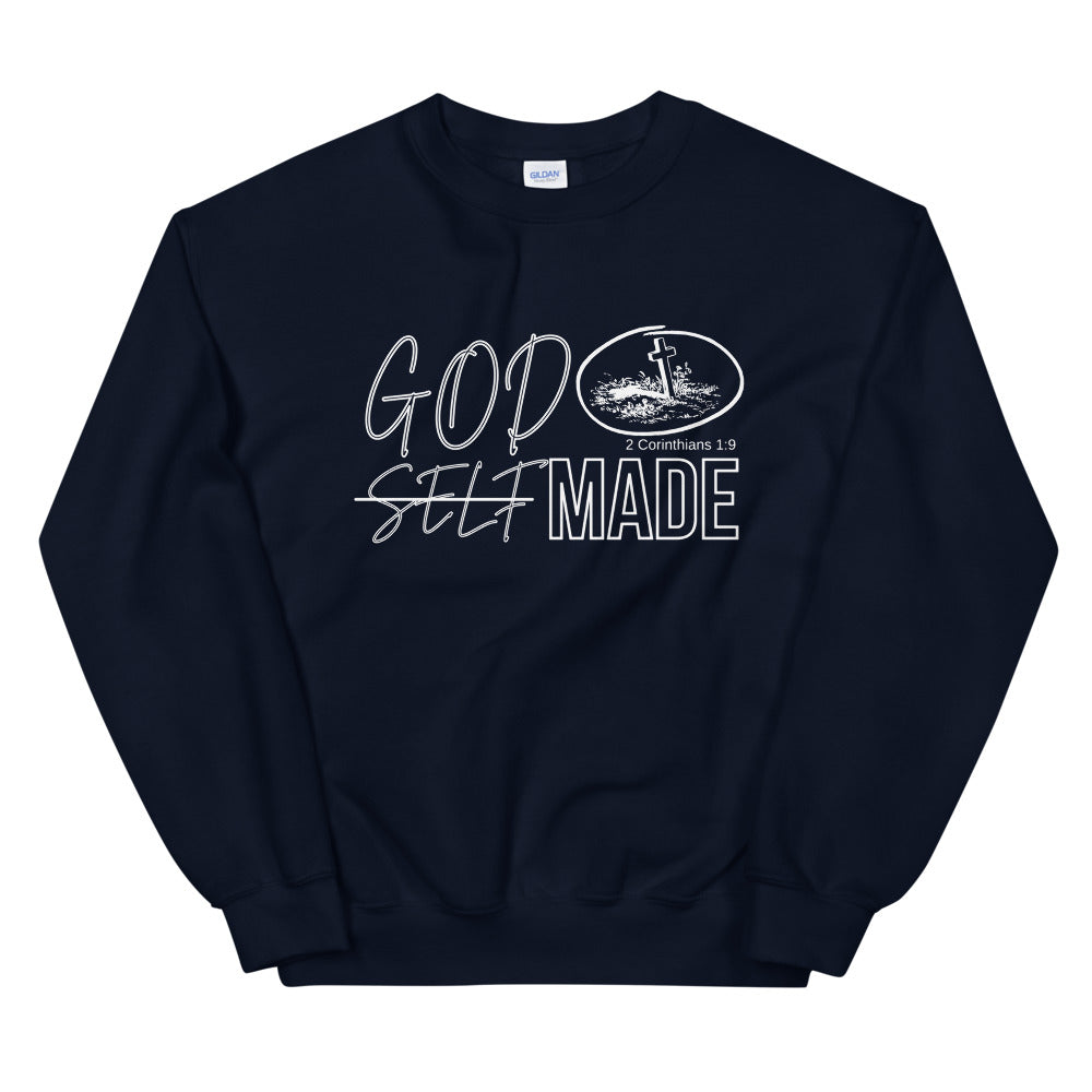 Christian Unisex Sweatshirt. God-Made Bible Faith T Shirt. Apparel Gift for Pastors, Bible Teachers. Christian Lifestyle Sweatshirt. Gift for Holiday, Special Occasion