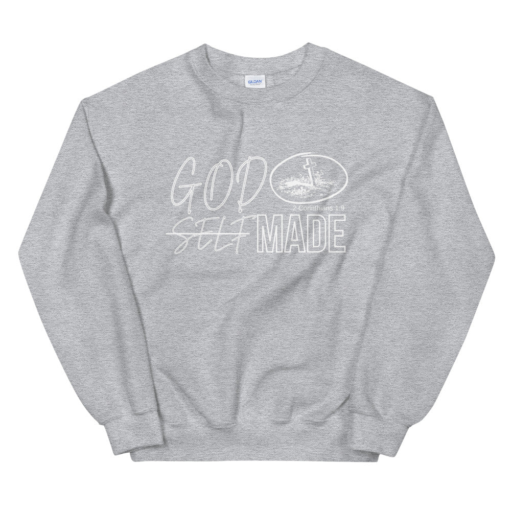 Christian Unisex Sweatshirt. God-Made Bible Faith T Shirt. Apparel Gift for Pastors, Bible Teachers. Christian Lifestyle Sweatshirt. Gift for Holiday, Special Occasion